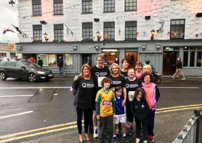 Streets of Galway 2018 participants including Mayor Neil McNeilis